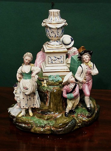 Hochst Hochst figure group modelled by J.P. Melchior,, Circa 1770. SOLD •