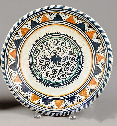 Inventory:  Dutch Delft, Dutch Majolica Dish, 17th century