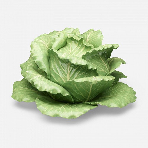 Dodie Thayer Dodie Thayer Large Lettuce Tureen and Underdish, Dated 1973 $12,500