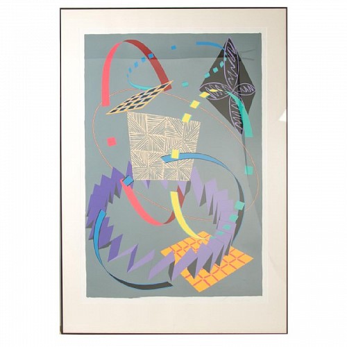 Inventory:  William Conlon, William Conlon, "Untitled " , Poster,15th Annual Community Holiday Festival, 1985, $1,250