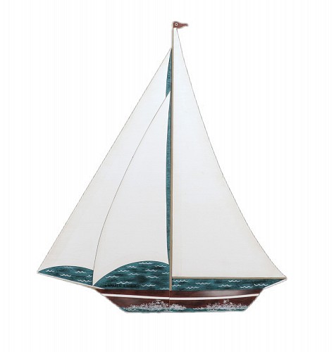 Inventory:  Warren Kimble, Warren Kimble Sailing Ship Hanging Cabinet, SOLD &bull;