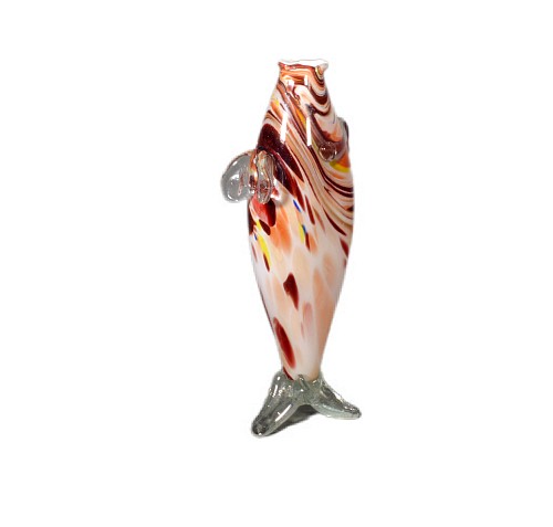 Murano Glass Murano Glass End of Day Fish Sculpture, 1960's $150