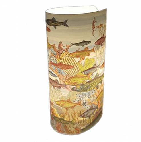 Inventory:  Piero Fornasetti, Fornasetti Table Lamp from the 'Follia Pratica' (Practical Insanity) Series, Fornasetti for Antonangeli, 1990s, $450