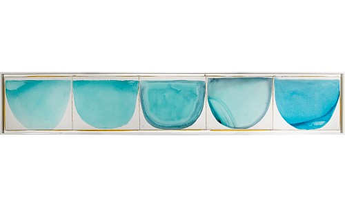 Search:  Modernist, Oil on Canvas Titled Near Tibet", Signed and dated Robert Miller 1998, $4,000