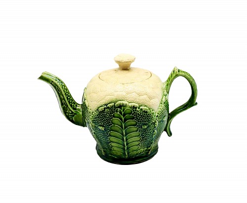 Wedgwood Pottery Wedgwood Creamware Pottery Cauliflower Teapot and Cover, 1765 $4,200