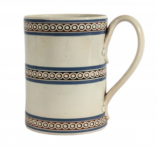 Inventory:  Pearlware, Pearlware Tankard, Late 18th Century, $600