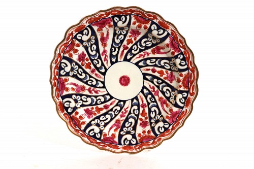 Flight Worcester Flight Worcester Porcelain Queen Charlotte Pattern Dessert Plate, 1790 $310
