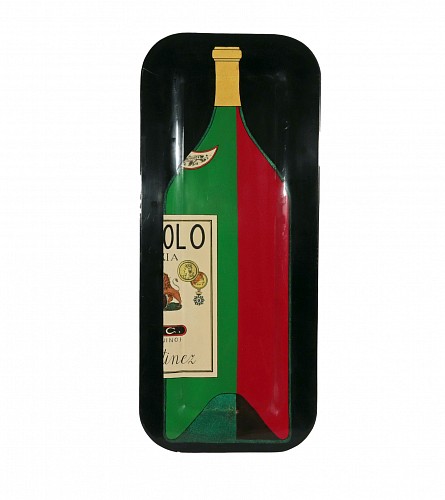 Piero Fornasetti Piero Fornasetti ""Bolo"" Metal Serving Tray, 1950s $2,500