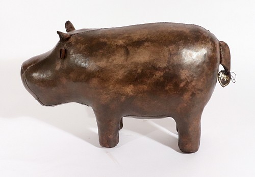 Dmitri Omersa Dmitri Omersa Small Leather Hippo with Original tag $2,500