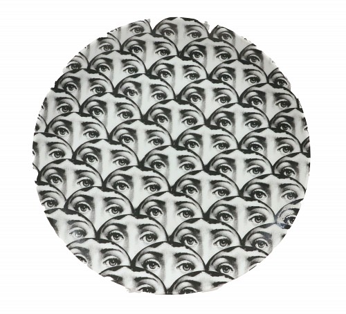 Inventory:  Piero Fornasetti, Piero Fornasetti Themes & Variation Porcelain Plate, Number224, 1980s, $700