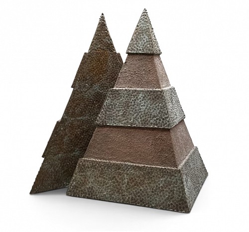 Debra Sachs Debra Sachs Sculpture: Split Pyramid II, 1989 $3,500