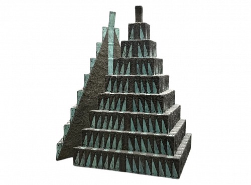 Debra Sachs Debra Sachs Sculpture: Split Pyramid III, 1989