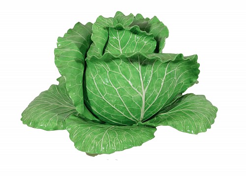 Inventory: Dodie Thayer, Dodie Thayer Lettuce Ware Pottery Tureen, Cover and Stand, Jupiter, Florida, Dated February 1987, Dated 1987, $8,500